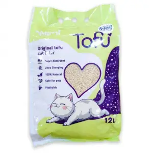 MiMi CAT TOFU соєвий наповнювач для котячого туалету з ароматом Класичний, 12 л / 5,4 кг