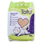 MiMi CAT TOFU соєвий наповнювач для котячого туалету з ароматом Персик, 12 л / 5,4 кг