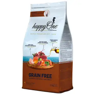Беззерновий сухий корм happyOne Mediterraneum Adult Dog Fresh Lamb для дорослих собак зі свіжим ягням 12 кг