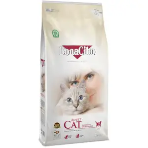 Сухий корм BonaCibo Adult Cat Chicken&Rice with Anchovy для дорослих котів з куркою, рисом та анчоусами 15 кг