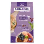 Сухий корм Bosch Sanabelle Adult для дорослих котів, страус з чорницею, 2 кг