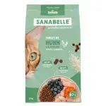 Сухий корм Bosch Sanabelle Sensitive для дорослих котів з чутливим травленням, курка з чорницею 2 кг