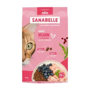 Сухий корм Bosch Sanabelle Adult для дорослих котів, курка з чорницею, 8 кг