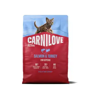 Сухий корм Carnilove Active Salmon & Turkey Kitten для кошенят лосось та індичка 2 кг