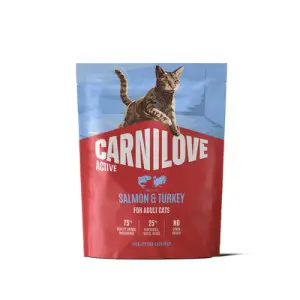 Сухий корм Carnilove Active Salmon & Turkey для котів лосось та індичка 400 г