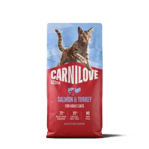 Сухий корм Carnilove Active Salmon & Turkey для котів лосось та індичка 6 кг