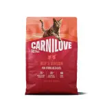 Сухий корм Carnilove Active Beef & Venison Sterilised для стерилізованих котів яловичина та оленина 2 кг