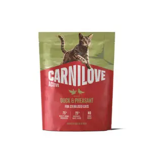 Сухий корм Carnilove Active Duck & Pheasant Sterilised для стерилізованих котів качка і фазан 400 г