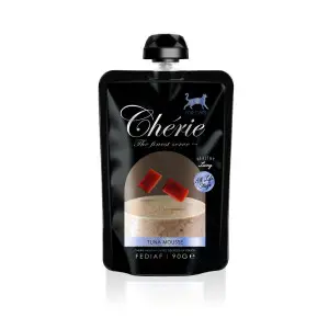 Полноценный корм Cherie Squeeze-Up Tuna Mousse For All-life Stage Cat Мусс из тунца для котят и взрослых кошек 90 г
