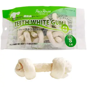 Ласощі для собак Petz Route Teeth White Gum жувальні Кістка для чищення зубів розмір S