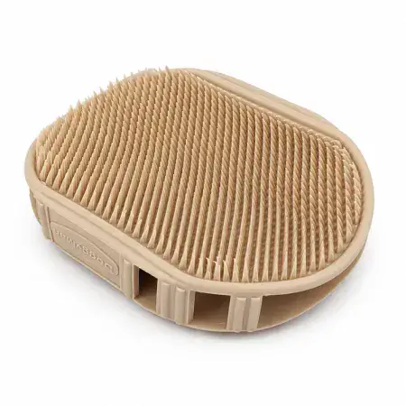 Силіконова щітка-рукавичка для собак і котів DoggyMan BS Double-Sided Grooming Glove двустороння 15х11х3см