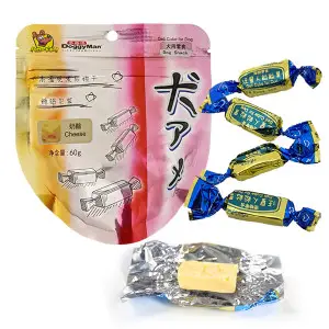 Ласощі для собак DoggyMan Deli Cube Duck Цукерки Кубики з Сиром 60 г