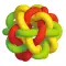 Іграшка для собак м'яч DoggyMan Macaroni Rubber Ball синтетичний каучук 7.5см