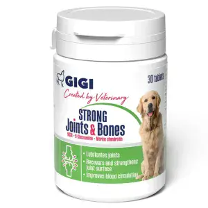 GiGi Strong Joints & Bones вітаміни для суглобів у собак, 30 табл