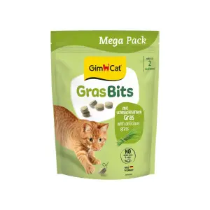 Вітаміни для котів GimCat GrasBits вітамінізовані таблетки з травою 425 г
