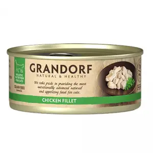 Консерви GRANDORF для кішок Куряча грудка 70 г
