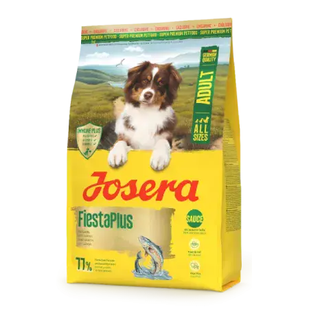 Сухий корм Josera Adult Fiesta Plus для вибагливих собак, з додатковими крокетами, 3 кг