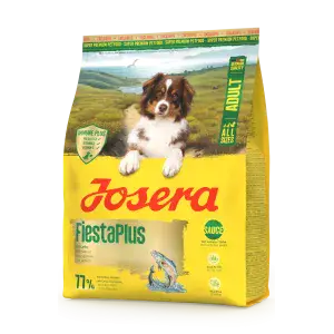Сухий корм Josera Adult FiestaPlus для вибагливих собак, з додатковими крокетами 900 г