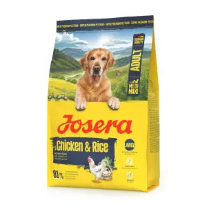 Сухий корм Josera Chicken & Rice Adult Medi/Maxi для собак середніх та великих порід з куркою 3 кг