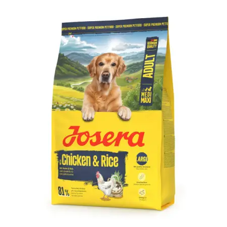 Сухий корм Josera Chicken & Rice Adult Medi/Maxi для собак середніх та великих порід з куркою 3 кг