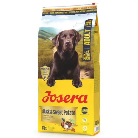 Сухий корм Josera Duck & Sweet Potato Adult Medi/Maxi для собак середніх та великих порід з качкою та бататом 12,5 кг