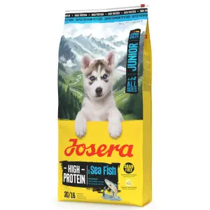 Сухий корм Josera High Protein Junior Sea Fish для цуценят активних молодих собак усіх порід з морською рибою 12,5 кг