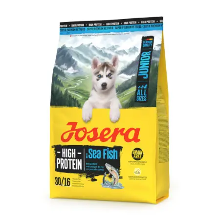 Сухий корм Josera High Protein Junior Sea Fish для цуценят активних молодих собак усіх порід з морською рибою 3 кг