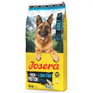 Сухий корм Josera High Protein Adult Sea Fish для активних дорослих собак усіх порід з морською рибою 12,5 кг