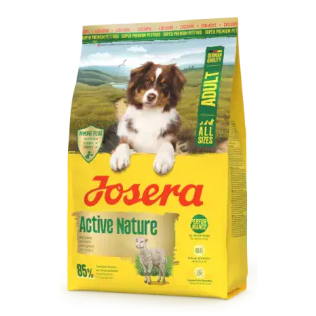Сухий корм для собак Josera Active Nature з двома видами м'яса та травами 3 кг