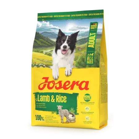 Сухий корм Josera Lamb & Rice Adult для дорослих собак всіх порід, з ягням 3 кг
