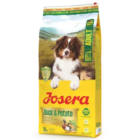 Сухой корм Josera Adult Duck & Potato (Ente&Kartoffel) с уткой и картофелем для собак всех пород 12,5 кг