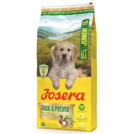 Сухий корм Josera Duck & Potato Junior для цуценят з качкою та картоплею для собак усіх порід  12,5 кг