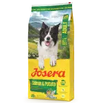 Сухий корм Josera Salmon & Potato Adult для дорослих і активних собак, з лососем та картоплею, 12,5 кг