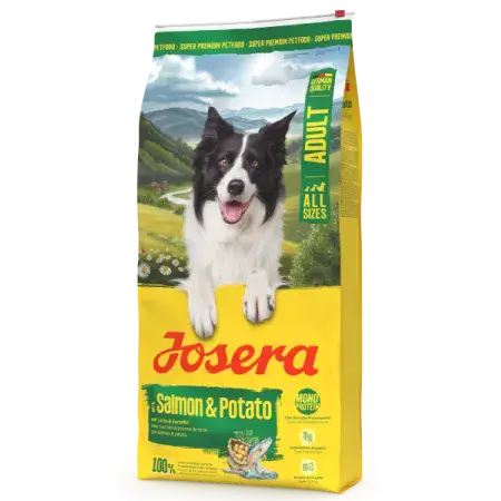 Сухий корм Josera Salmon & Potato Adult для дорослих і активних собак, з лососем та картоплею, 12,5 кг