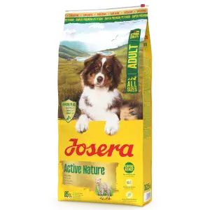 Сухий корм для собак Josera Active Nature з двома видами м'яса та травами 12.5 кг
