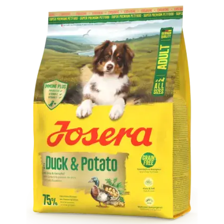 Сухой корм Josera Adult Duck & Potato (Ente&Kartoffel) с уткой и картофелем для собак всех пород 900 г