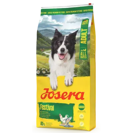 Сухий корм Josera Festival для вибагливих собак з лососем та делікатним соусом 12,5 кг