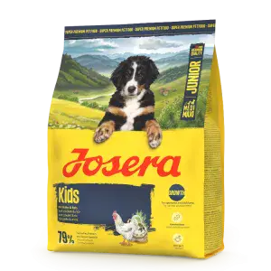 Сухий корм Josera Kids Junior Medi/Maxi для цуценят середніх та великих порід 900 г