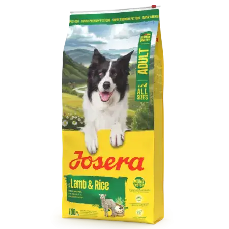 Сухий корм Josera Lamb & Rice Adult для дорослих собак всіх порід, з ягням 12,5 кг