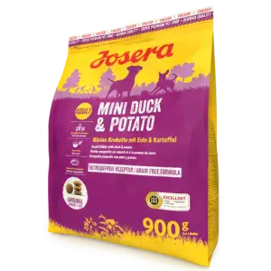 Сухий корм Josera Mini Adult Duck & Potato для дорослих собак малих порід з качкою та картоплею 900 г