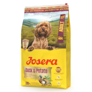 Сухий корм Josera Mini Adult Duck & Potato для дорослих собак малих порід з качкою та картоплею 10 кг