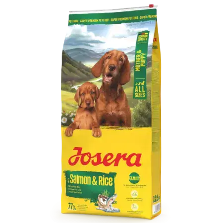 Сухий корм Josera Mother & Puppy Salmon & Rice з лососем та рисом для всіх порід 12,5 кг