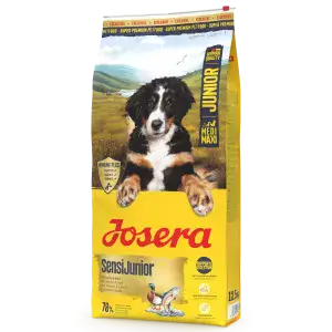 Сухий корм Josera Sensi Junior Medi/Maxi для цуценят середніх та великих порід з чутливим травленням 12,5 кг