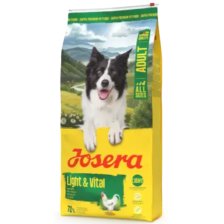Сухий корм Josera Light & Vital Дієтичний для дорослих собак для контролю надмірної ваги, з птахом 12,5 кг