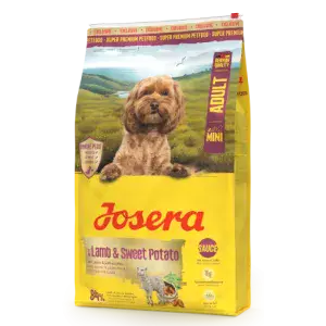 Сухий корм Josera Mini Adult  Lamb & Sweet Potato для дорослих собак малих порід з ягням та бататом 10 кг