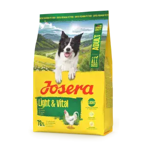 Сухий корм Josera Light & Vital Дієтичний для дорослих собак для контролю надмірної ваги, з птахом, 3 кг