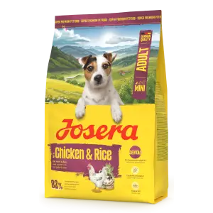 Сухий корм Josera Mini Adult Chicken & Rice (Miniwell) для дорослих собак малих порід, з куркою та рисом 3 кг