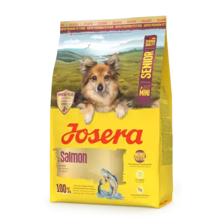 Сухий корм Josera Mini Senior Salmon сухий з лососем для старіючих собак малих порід 3 кг