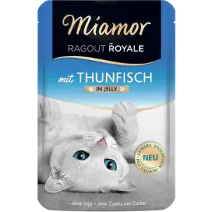 Вологий корм Miamor Ragout Royale Thunfisch для дорослих котів Королівське меню з тунцем у желе 100 г