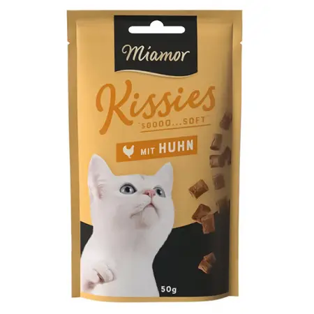 Ласощі для котів Miamor Kissies mit Huhn курка 50г